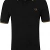 Slim-Fit Polo's Fred Perry Polo M3600 Zwart -Aanbiedingen Shirt Vorm Winkel 75141 1