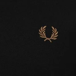 Slim-Fit Polo's Fred Perry Polo M3600 Zwart 10 Slim-Fit Polo's Fred Perry Polo M3600 Zwart -Aanbiedingen Shirt Vorm Winkel 75141 3