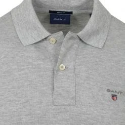 Poloshirts Met Lange Mouwen Gant Polo Poloshirt Rugger Grijs -Aanbiedingen Shirt Vorm Winkel 75155 2 1