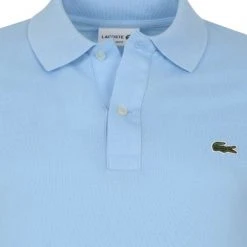 Slim-Fit Polo's Lacoste Pique Poloshirt Lichtblauw -Aanbiedingen Shirt Vorm Winkel 75186 2 1