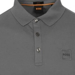 Poloshirts Met Lange Mouwen Hugo Boss LS Passerby Polo Grijs -Aanbiedingen Shirt Vorm Winkel 75234 2 1