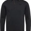 Poloshirts Met Lange Mouwen PME Legend Longsleeve Jacquard Polo Zwart -Aanbiedingen Shirt Vorm Winkel 75473 1