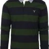 Poloshirts Met Lange Mouwen Gant Heavy Rugger Poloshirt LS Groen -Aanbiedingen Shirt Vorm Winkel 75522 1