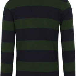 Poloshirts Met Lange Mouwen Gant Heavy Rugger Poloshirt LS Groen -Aanbiedingen Shirt Vorm Winkel 75522 4