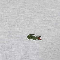 Slim-Fit Polo's Lacoste Poloshirt Licht Grijs -Aanbiedingen Shirt Vorm Winkel 75618 3