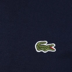 Poloshirts Met Lange Mouwen Lacoste Poloshirt Pique Longsleeve Donkerblauw -Aanbiedingen Shirt Vorm Winkel 75619 3