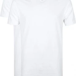 Basic T-shirts Alan Red Vermont Extra Lange T-Shirts Wit (2Pack)