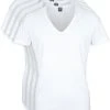 Suitable Basic T-shirts Diepe V Hals 4-Pack Stretch T-Shirt