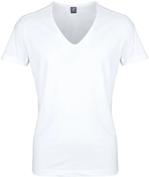 Suitable Basic T-shirts Diepe V Hals 4-Pack Stretch T-Shirt 4 Suitable Basic T-shirts Diepe V Hals 4-Pack Stretch T-Shirt - Afbeelding 2