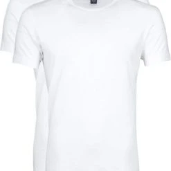 Basic T-shirts Suitable Ota T-shirt 2-Pack O-Neck Wit